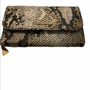 Liz Claiborne faux snakeskin wallet